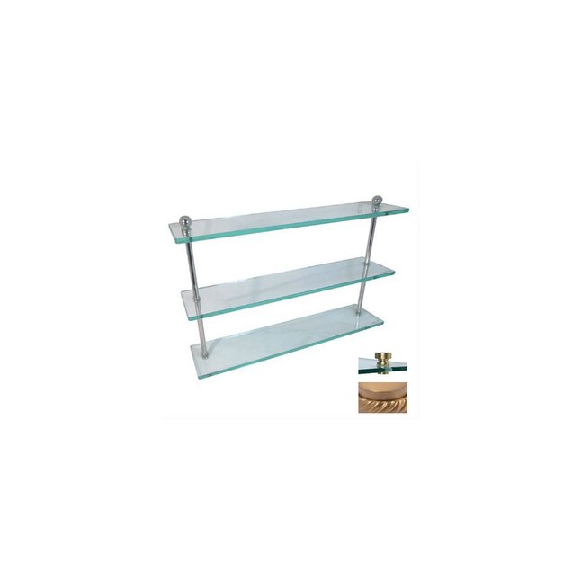 Allied Brass FT-5/16-BBR Prestige Regal Brushed Bronze Brass Bathroom Shelf