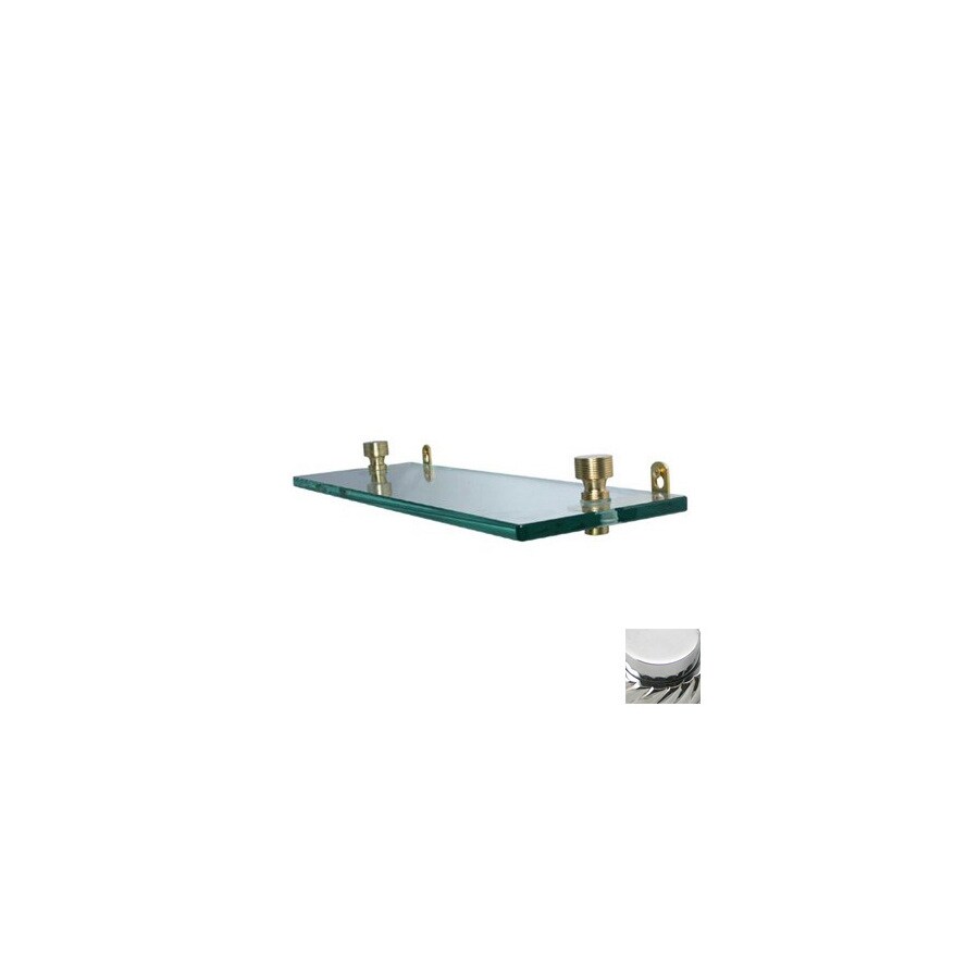 Allied Brass NS-1/16-PC Prestige Regal Polished Chrome Brass Bathroom Shelf