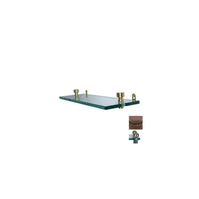 Allied Brass PR-1-22-ABZ Prestige Regal Antique Bronze Brass Bathroom Shelf