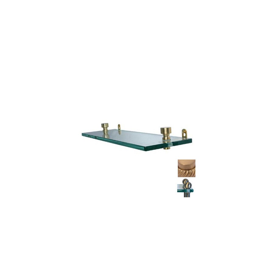 Allied Brass PR-1-22-BBR Prestige Regal Brushed Bronze Brass Bathroom Shelf