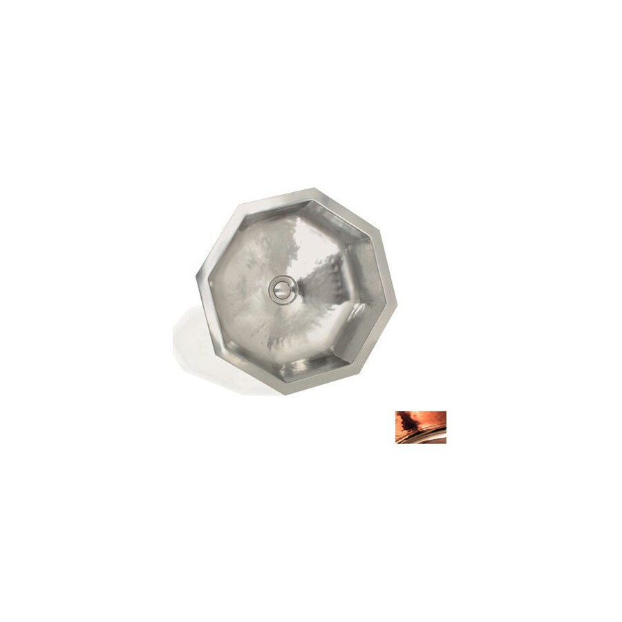 WS Bath Collections MADO 1191-SCO Cuisine Single-Basin Undermount Copper Bar Sink