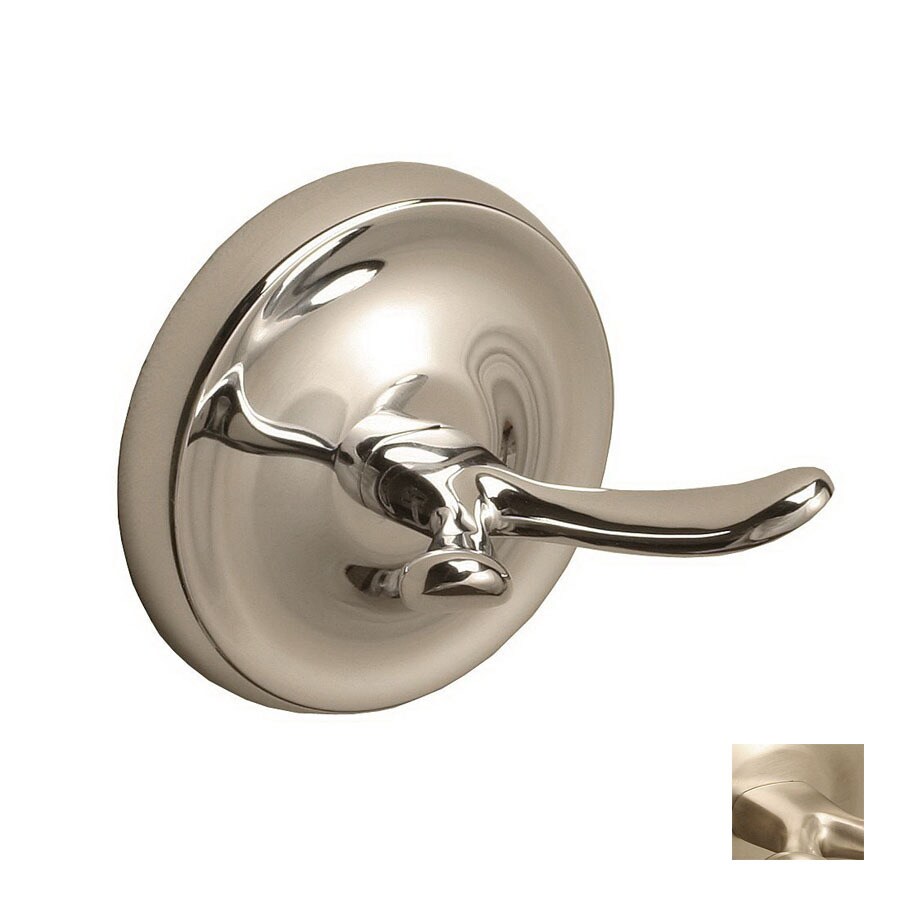 Premier Faucet 120476 Bayview 2-Hook Pvd Brushed Nickel Robe Hook