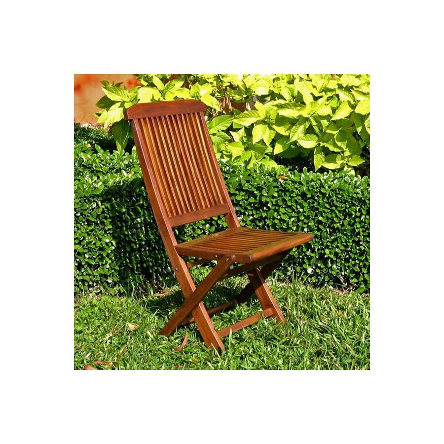 International Caravan Wood Folding Chair in the Folding Chairs