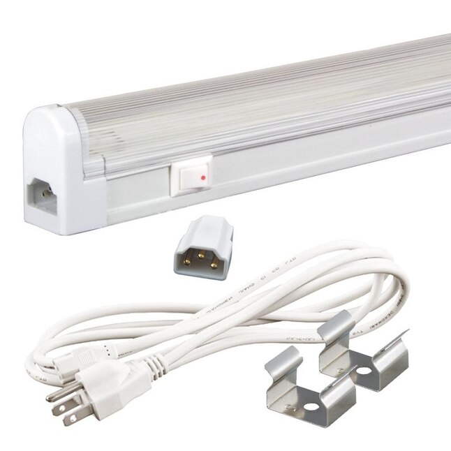 JESCO SG4-CPS-20-41-W 21-in Plug-In Under Cabinet Fluorescent Light Bar