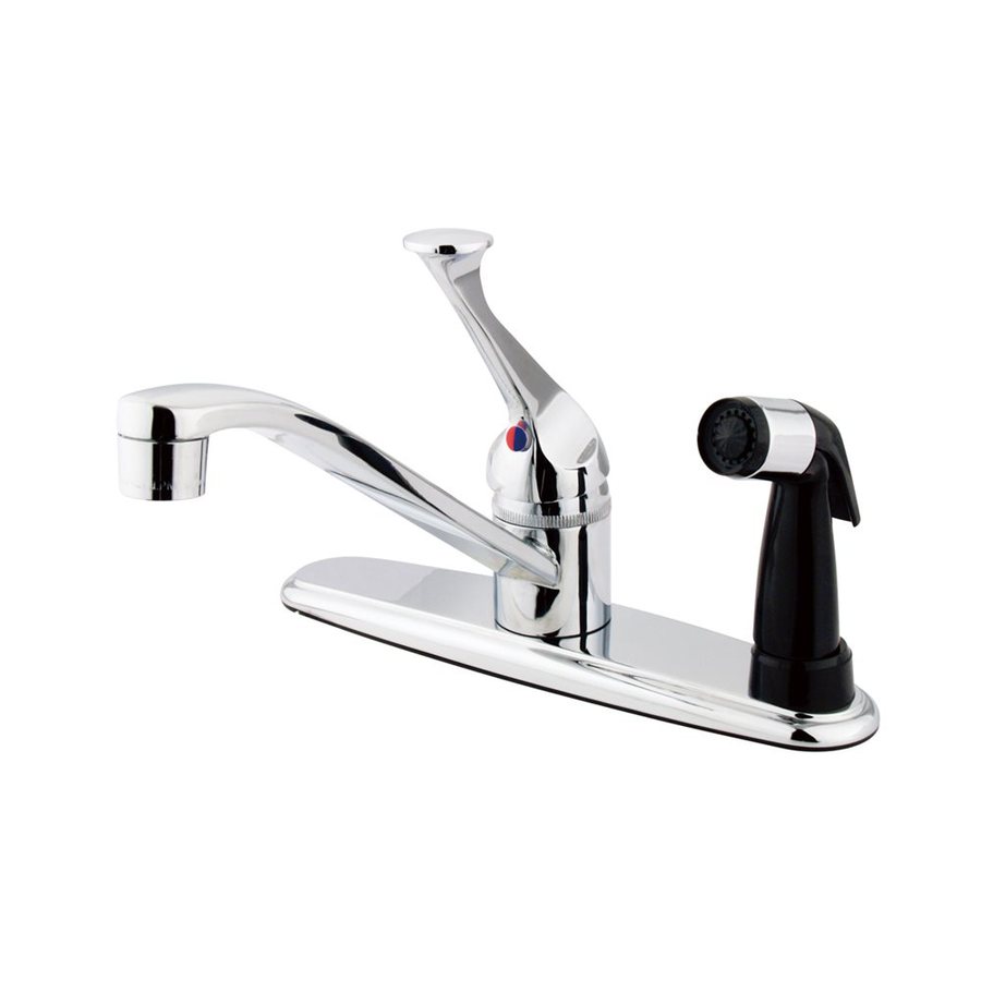 Shop Elements Of Design Chatham Chrome 1 Handle Deck Mount Low Arc