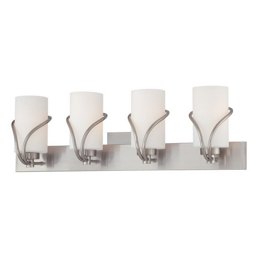 Philips Forecast 190134836 4-Light Karma Satin Nickel Bathroom Vanity Light