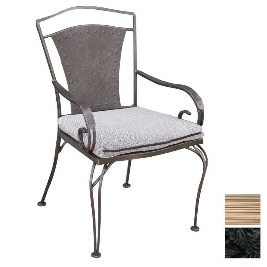 Cascadia Reston Wrought Iron Patio Dining Chair At