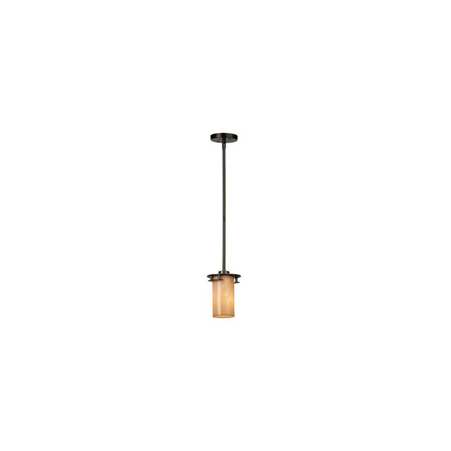 Philips Forecast F188470 5-1/2-in W Ingo Short Merlot Bronze Mini Pendant Light