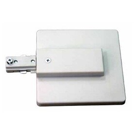 Track Lighting At Lowesforpros Volume International Linear Plastic Live End Cover