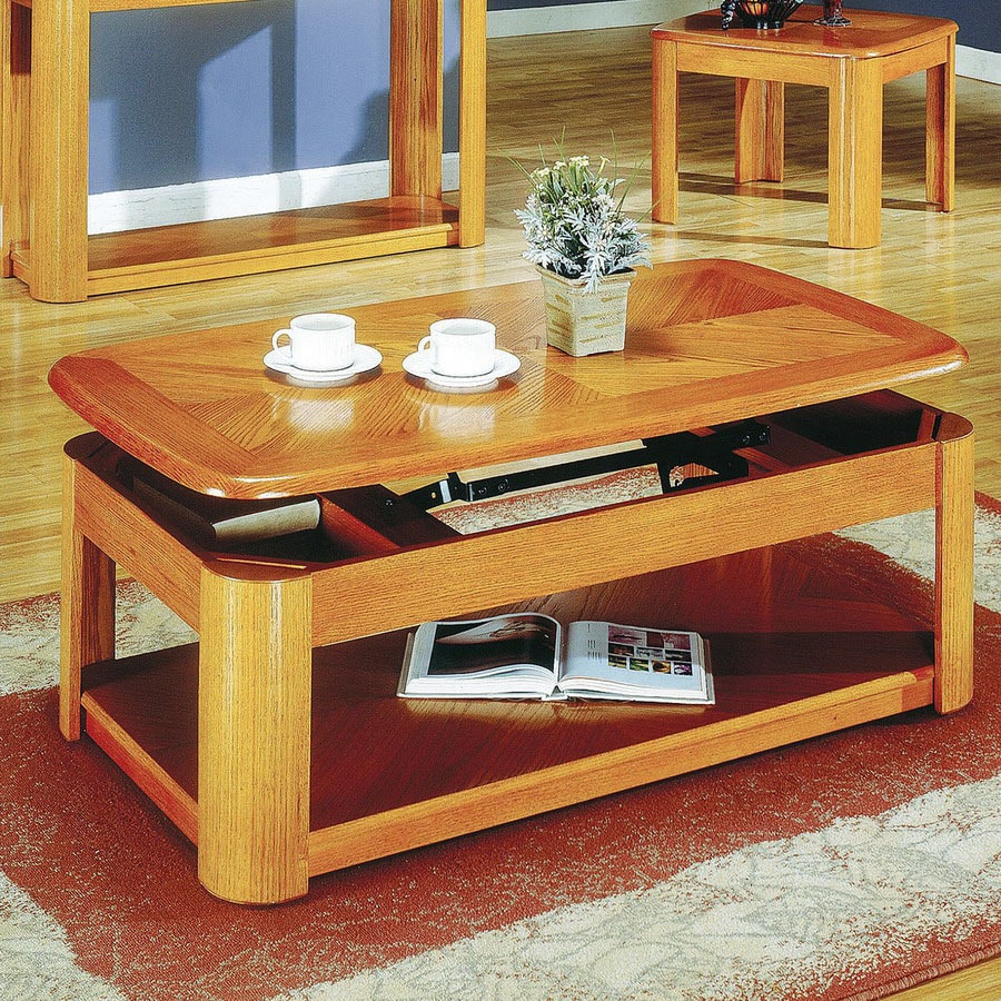 Steve Silver Company RM100CL Primo Oak Rectangular Coffee Table