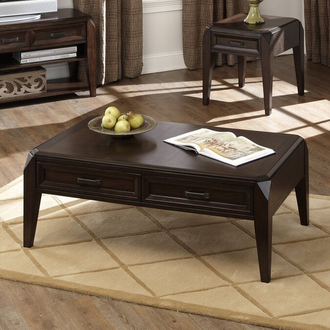 Steve Silver Company Wellington Dark Espresso Cherry Rectangular Coffee Table In The Tables Department At Com - Dark Espresso Coffee Table Set Steve Silver Company Wellington Dark Espresso Cherry Rectangular Coffee Table In The Tables Department At Com - Dark Espresso Coffee Table Set