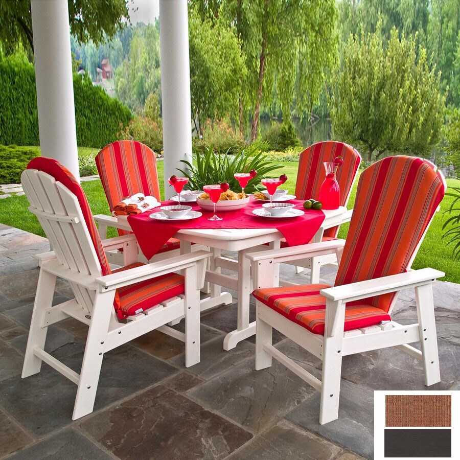 POLYWOOD 5Piece Patio Dining Set in the Patio Dining Sets department at