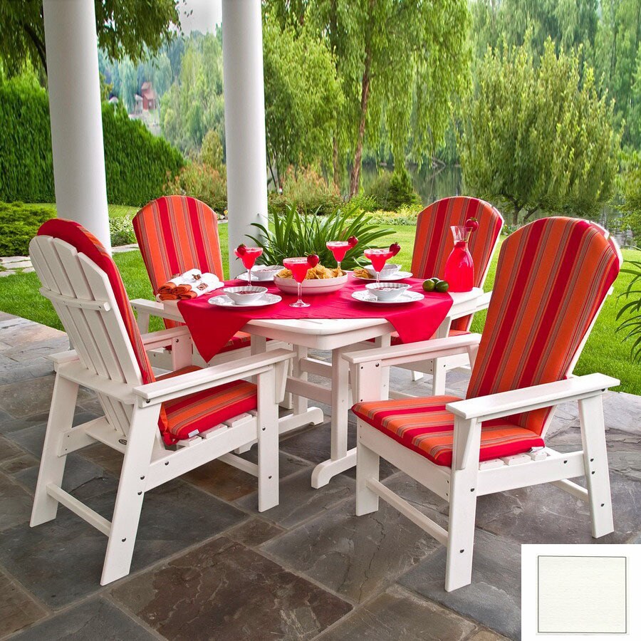 POLYWOOD 5Piece Patio Dining Set in the Patio Dining Sets department