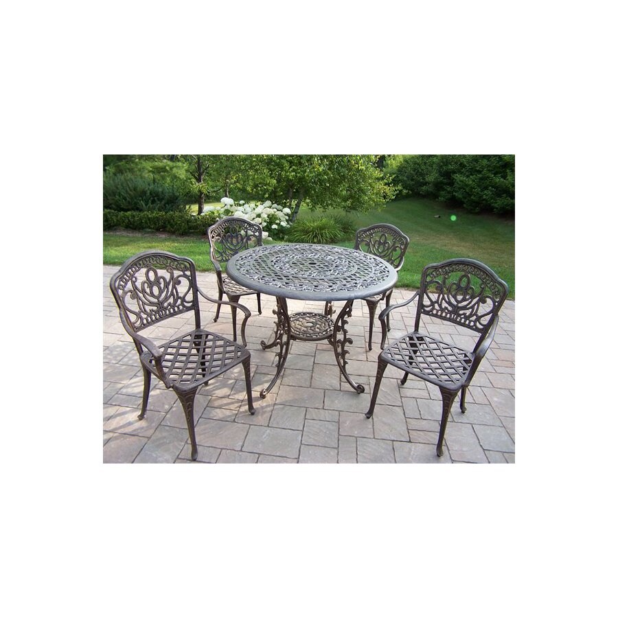 Oakland Living 5Piece Patio Dining Set in the Patio Dining Sets