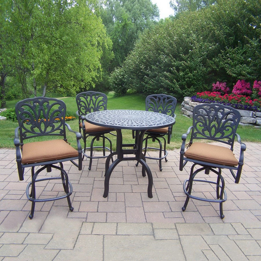 Aluminum Bar Height Patio Set Pictures