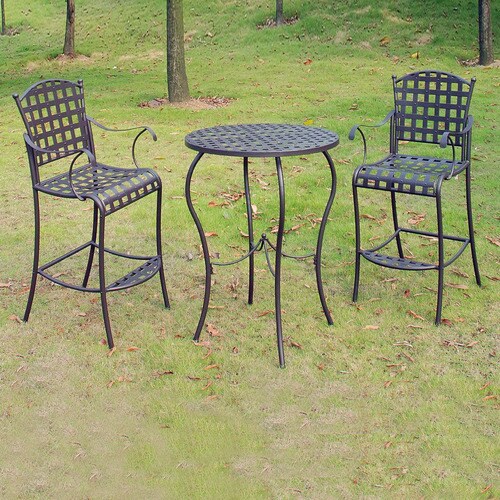 6 Piece Wrought Iron Patio Set Pictures