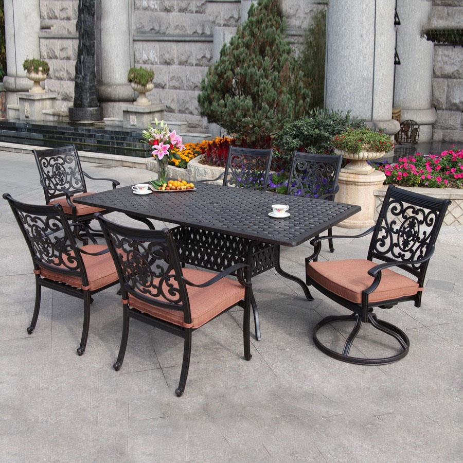 Sos Atg Darlee Patio In The Patio Dining Sets Department At