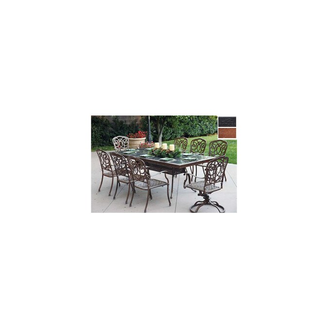 Patio Dining Sets Department At, Darlee Cast Aluminum Patio Furniture Reviews
