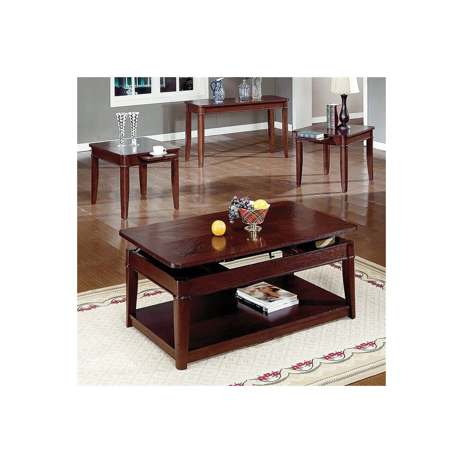 Steve Silver Company Manor Light Oak Accent Table Set In The Accent Table Sets Department At Lowes Com