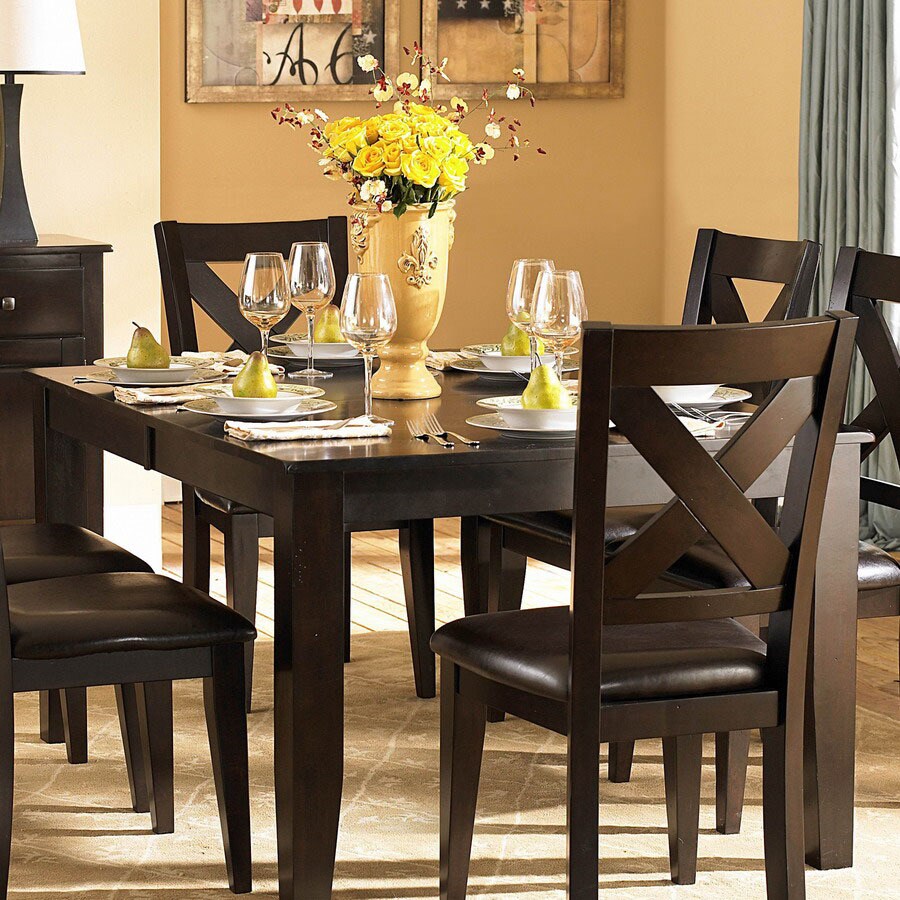 Homelegance 1372-78 Crown Point Merlot Rectangular Dining Table