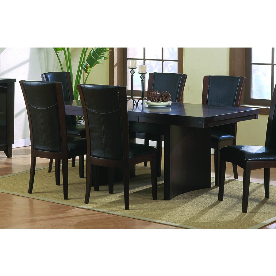 Homelegance 710 Daisy Espresso Rectangular Dining Table