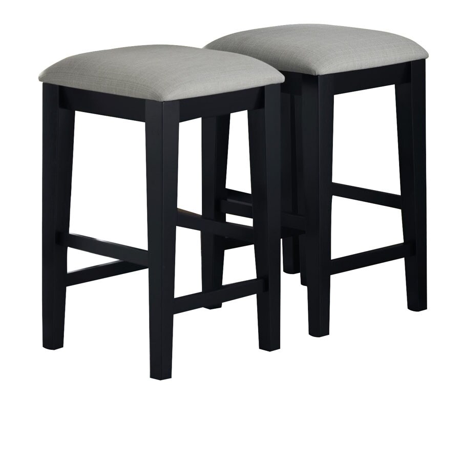 Monarch Specialties Set Of 2 Black Grain 24 In Counter Stool At Monarch Specialties Set Of 2 Black Grain 24 In Counter Stool