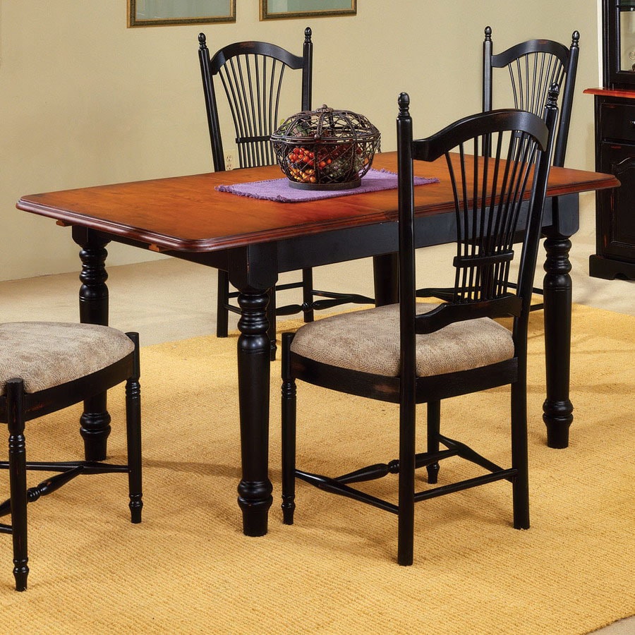 Sunset Trading DLU-TLB-3660-NLO Sunset Selections Nutmeg and Honey Light Oak Rectangular Dining Table