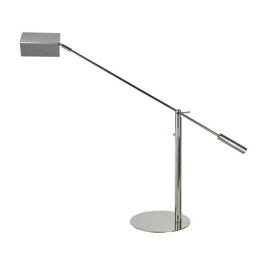 Trend lighting adjustable polished stainless steel led touch desk lamp