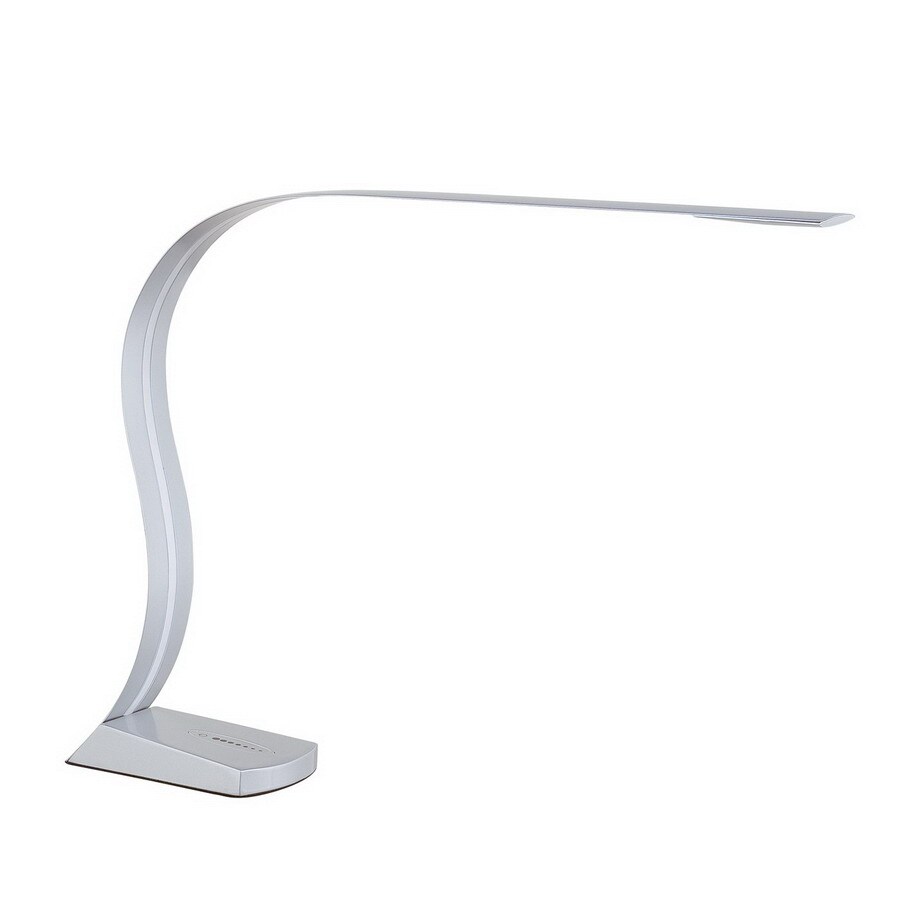 Kendal Lighting 20 In Brushed Aluminium Led Desk Lamp At Lowes Com