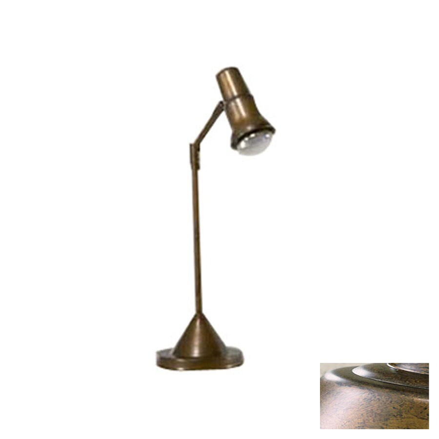 Lustrarte 18 9 In Adjustable Earth Desk Lamp With Shade At Lowes Com