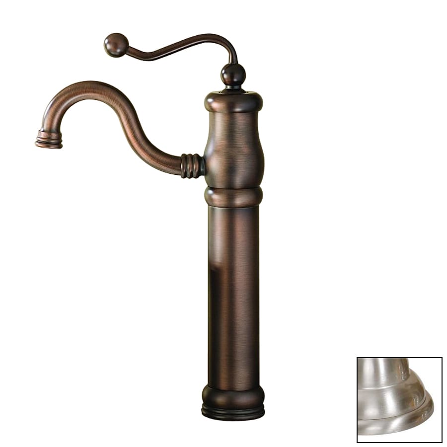 ... Brushed Nickel 1-Handle Single Hole Bathroom Faucet at Lowes.com