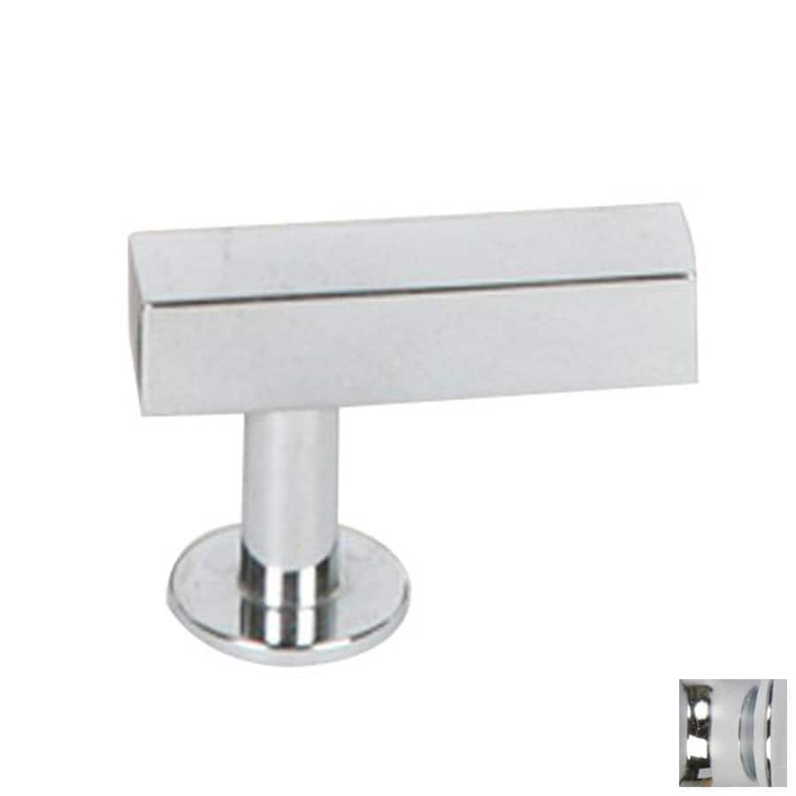 Lew's Hardware Polished Chrome Bar Series Rectangular Cabinet Knob