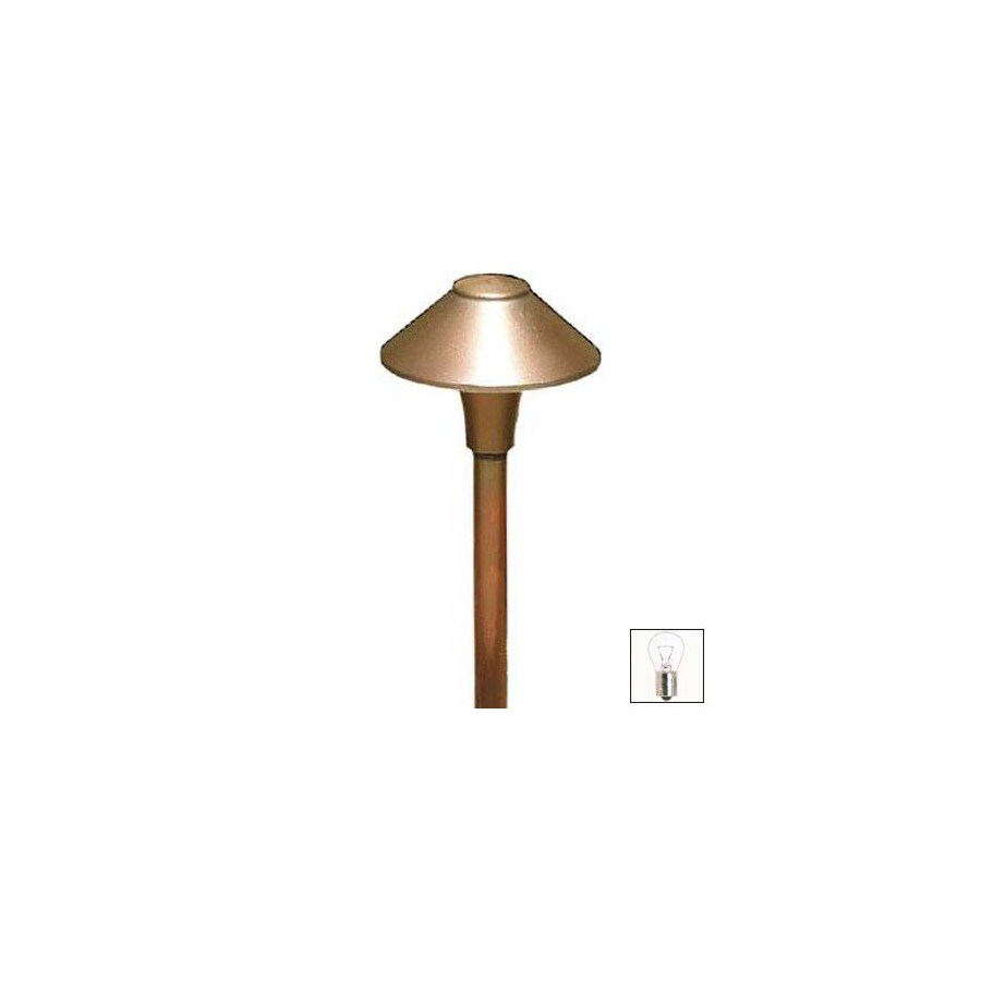 Focus Industries AL-01-SM-BAR Brass Acid Rust Low-Voltage Path Lights