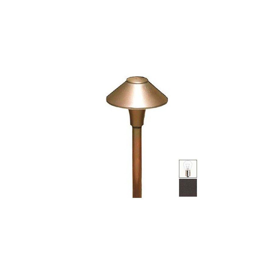 Focus Industries AL-01-SM-BRT Bronze Texture Low-Voltage Path Lights