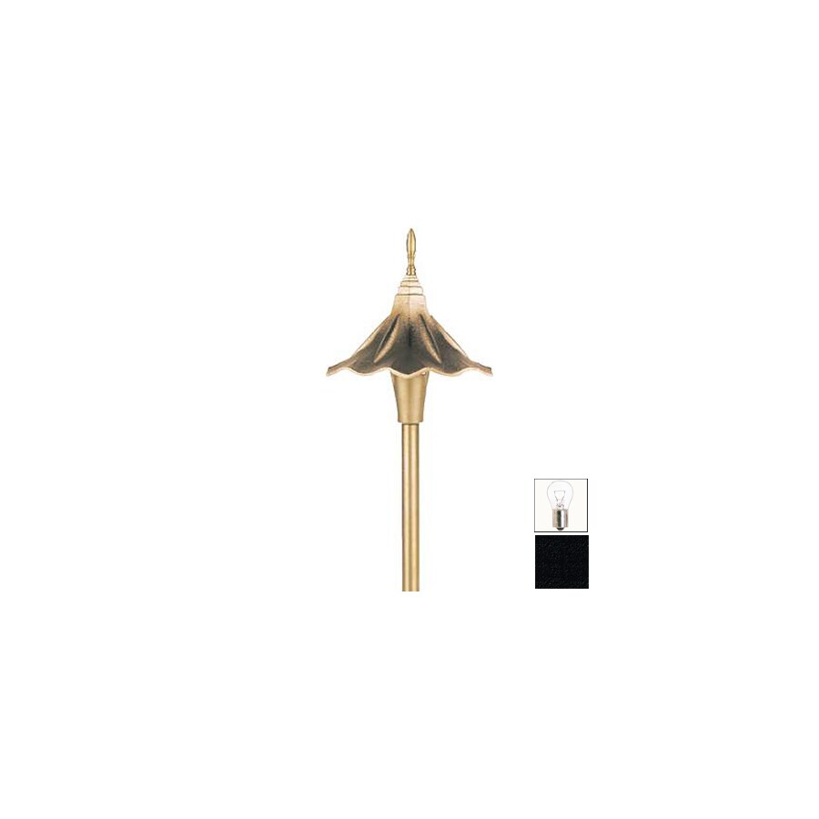 Focus Industries AL-14-BLT Black Texture Low-Voltage Path Lights