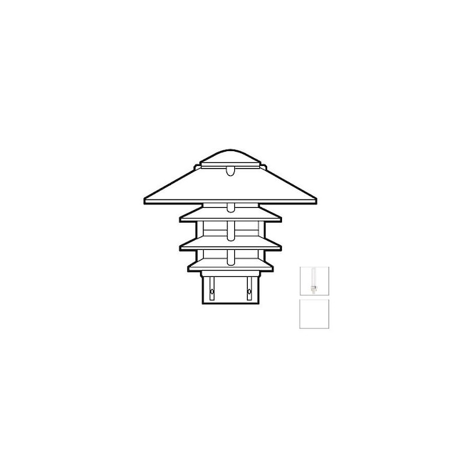 Focus Industries ATG3084894 White Texture 110-Volt Path Lights