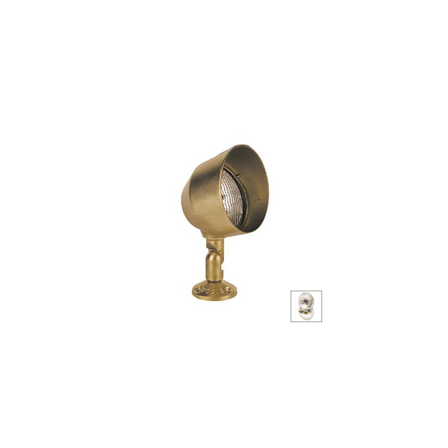 Focus Industries DL-03-VWFL-BAR Brass Acid Rust Low-Voltage Halogen Spotlights