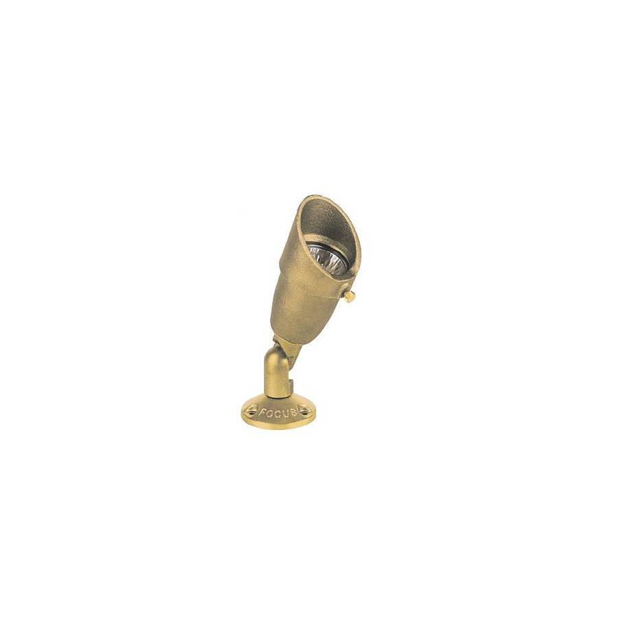Focus Industries DL-13-SC-X-BAV Brass Acid Verde Low-Voltage Spotlights