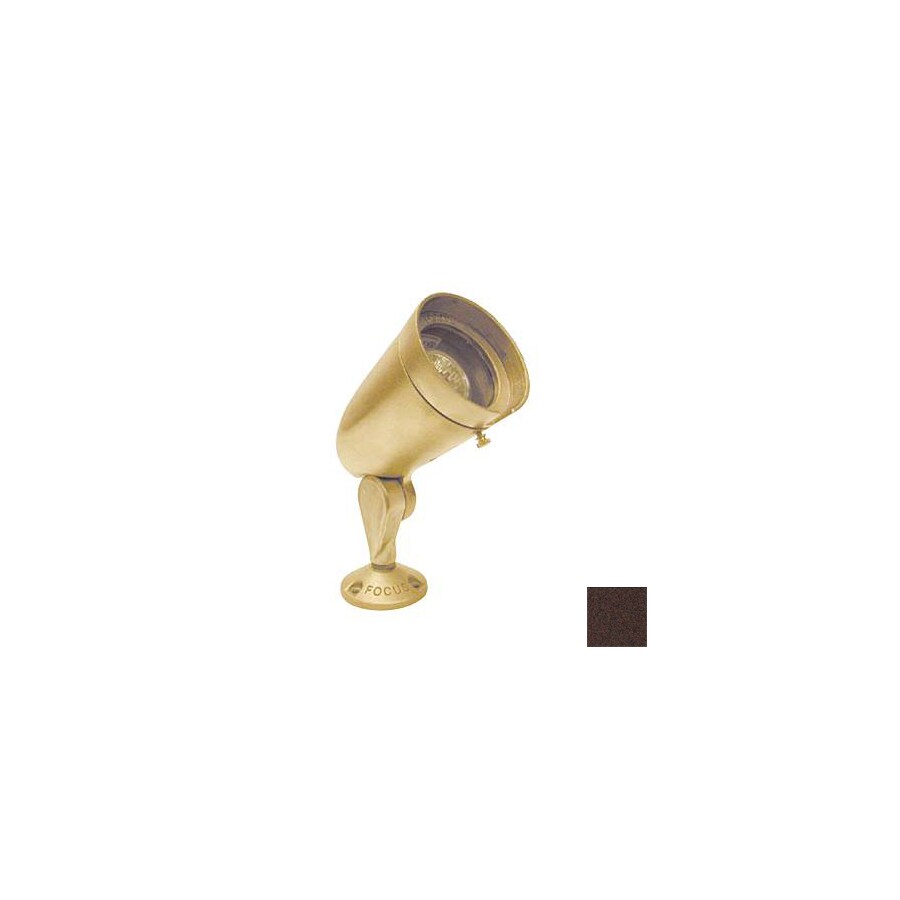 Focus Industries DL-20-AC-MR16-WBR Weathered Brown Low-Voltage Halogen Spotlights