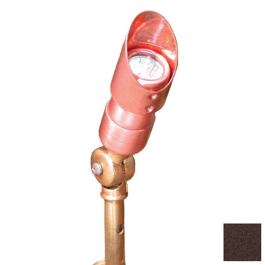 Focus Industries DL-23-CSM-WBR Weathered Brown Low-Voltage Halogen Spotlights