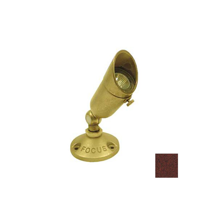 Focus Industries DL-23-RST Rust Low-Voltage Halogen Spotlights