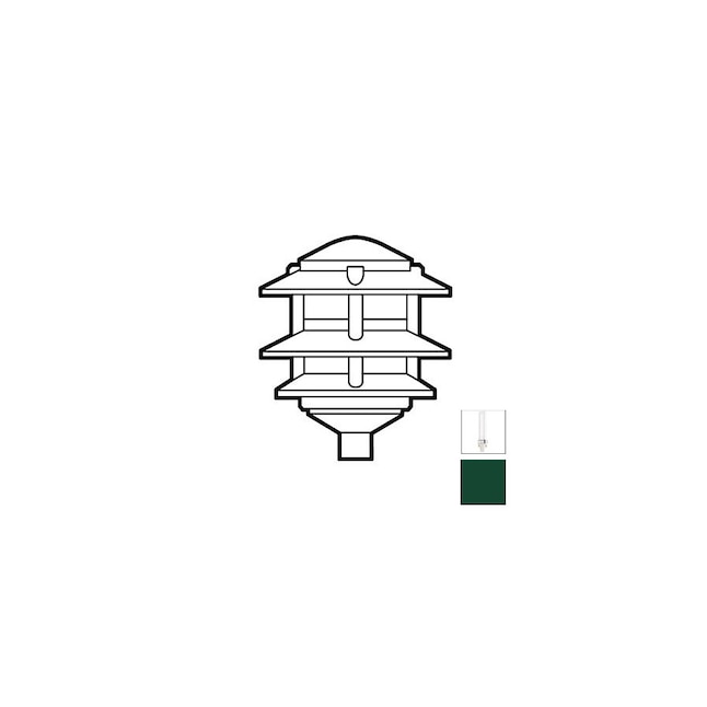 Focus Industries FAL-03-5-120V-HTX Hunter Texture 110-Volt Path Lights