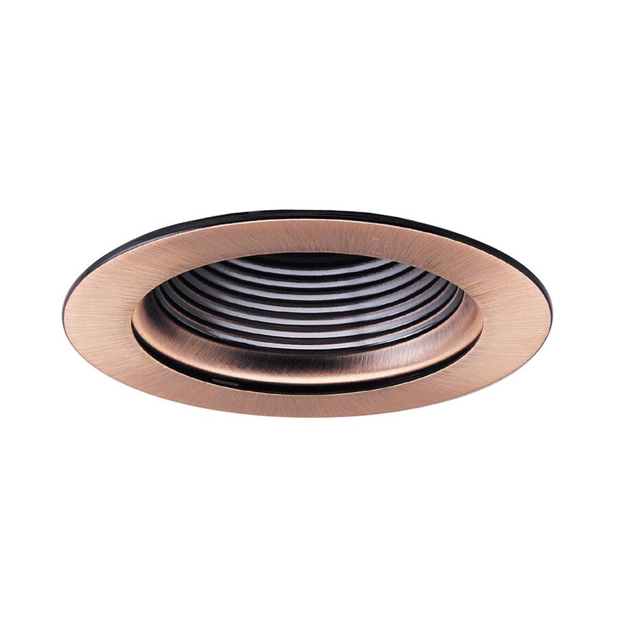 Nora Lighting Copper Baffle Recessed Light Trim (Fits Housing Diameter