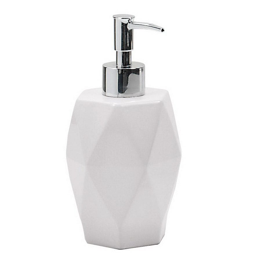 Shop Nameeks White Gedy Soap Dalia Countertop Soap Dispenser at Lowes.com