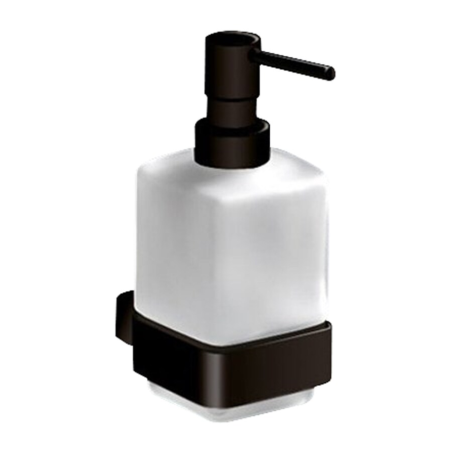 Nameeks Lounge Matte Black Soap/Lotion Dispenser at