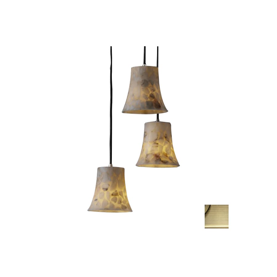 Brass Mini Pendant Light cascadia lighting alabaster rocks antique brass mini pendant light