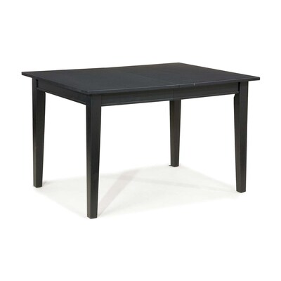 Arts And Crafts Black Wood Extending Dining Table Arts And Crafts Black Wood Extending Dining Table