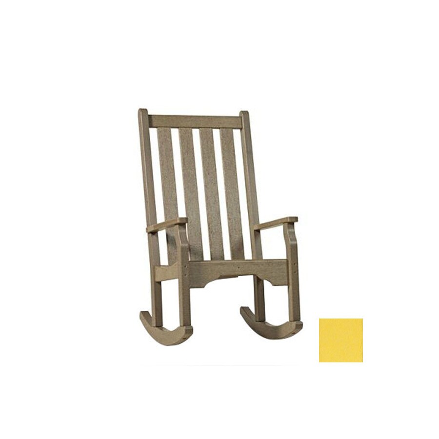 plastic outdoor rocking chairs lowes