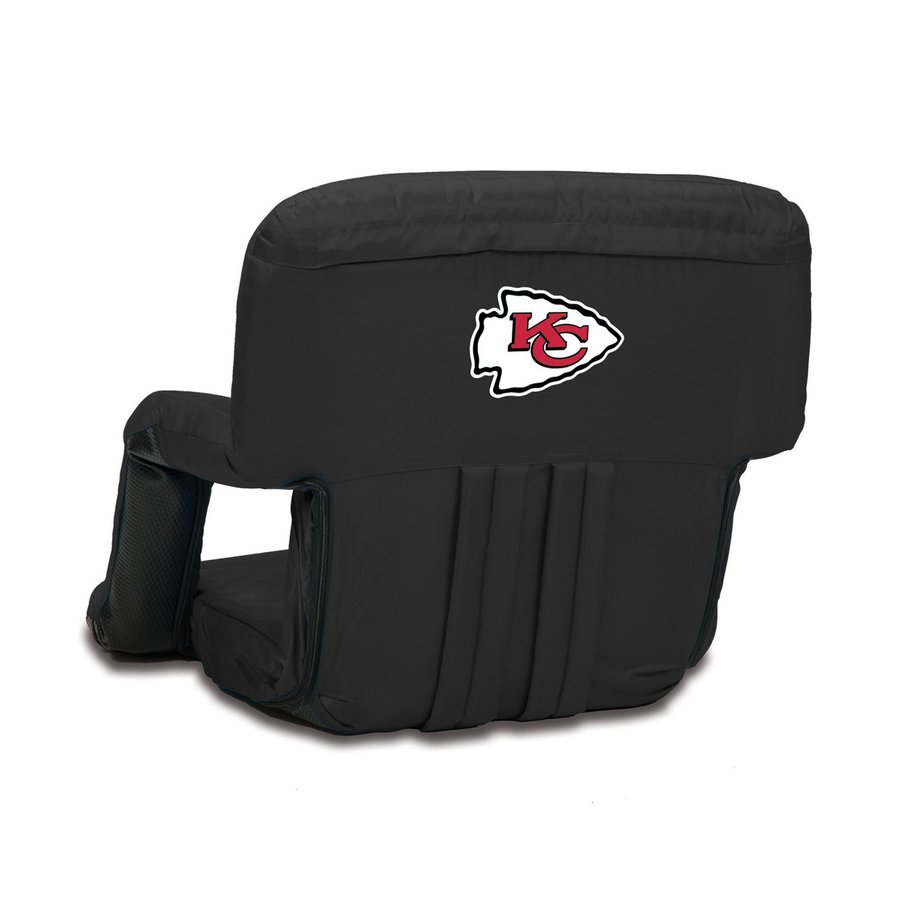 Picnic Time Indoor/Outdoor Steel Black Kansas City Chiefs Bleacher