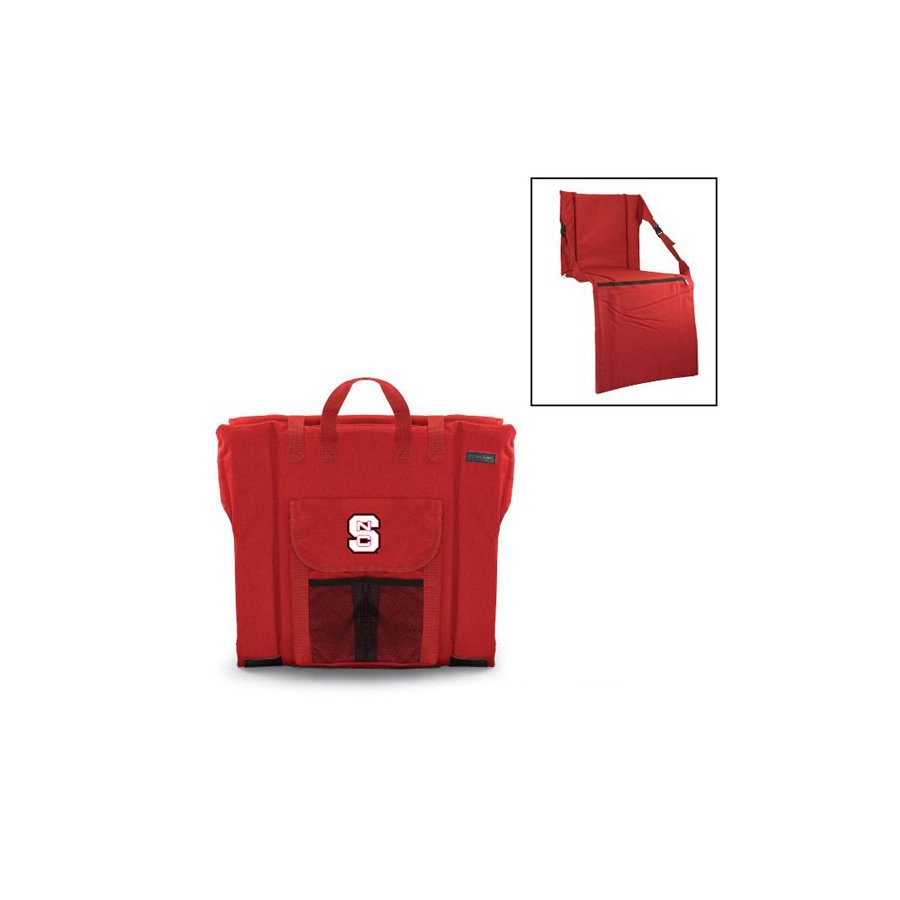 Picnic Time Upholstered Finish Nc State Wolfpack Folding Chair At Picnic Time Upholstered Finish Nc State Wolfpack Folding Chair